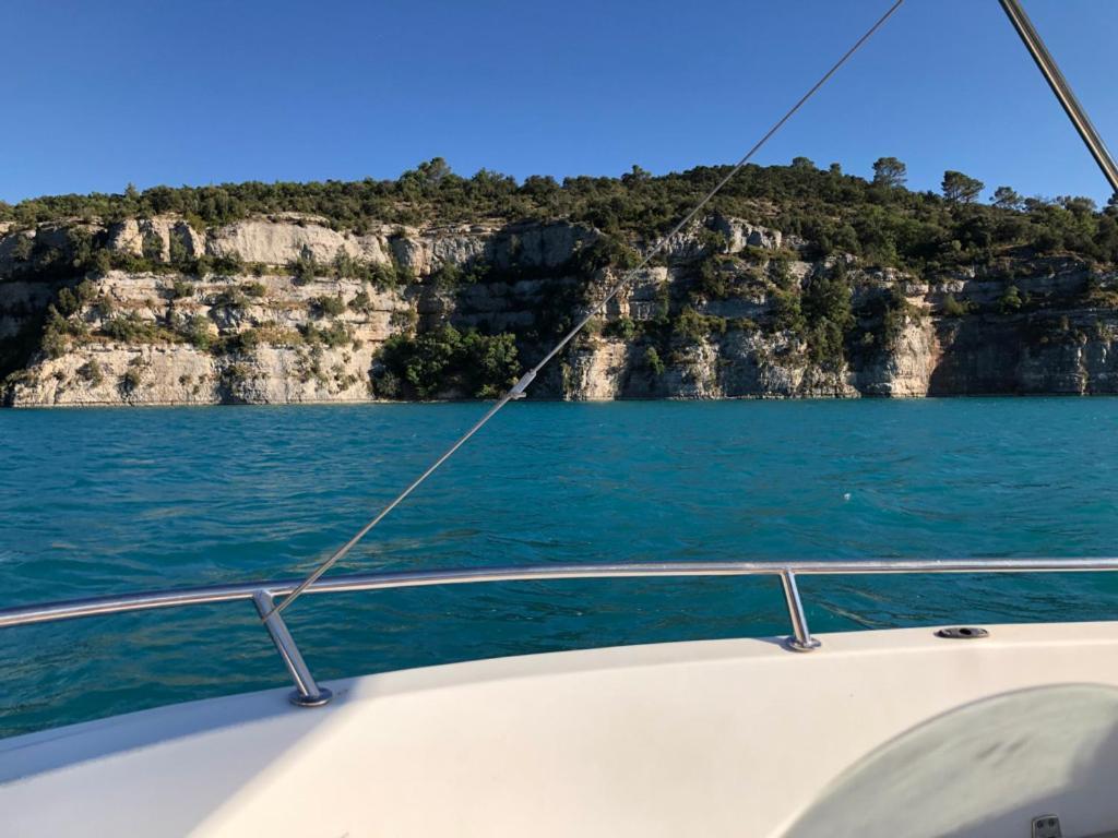 Appartement Sur Les Toits, Tres Jolie Vue Provence Greoux-les-Bains Luaran gambar