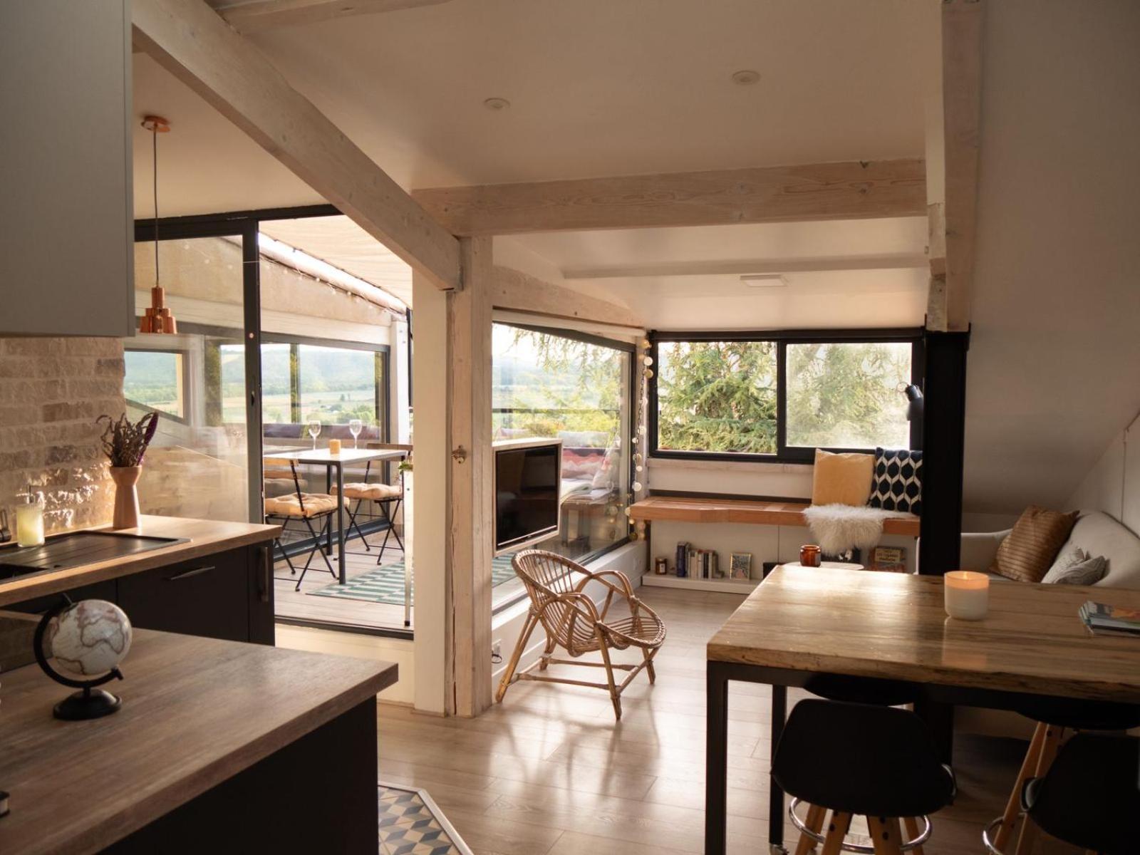 Appartement Sur Les Toits, Tres Jolie Vue Provence Greoux-les-Bains Luaran gambar